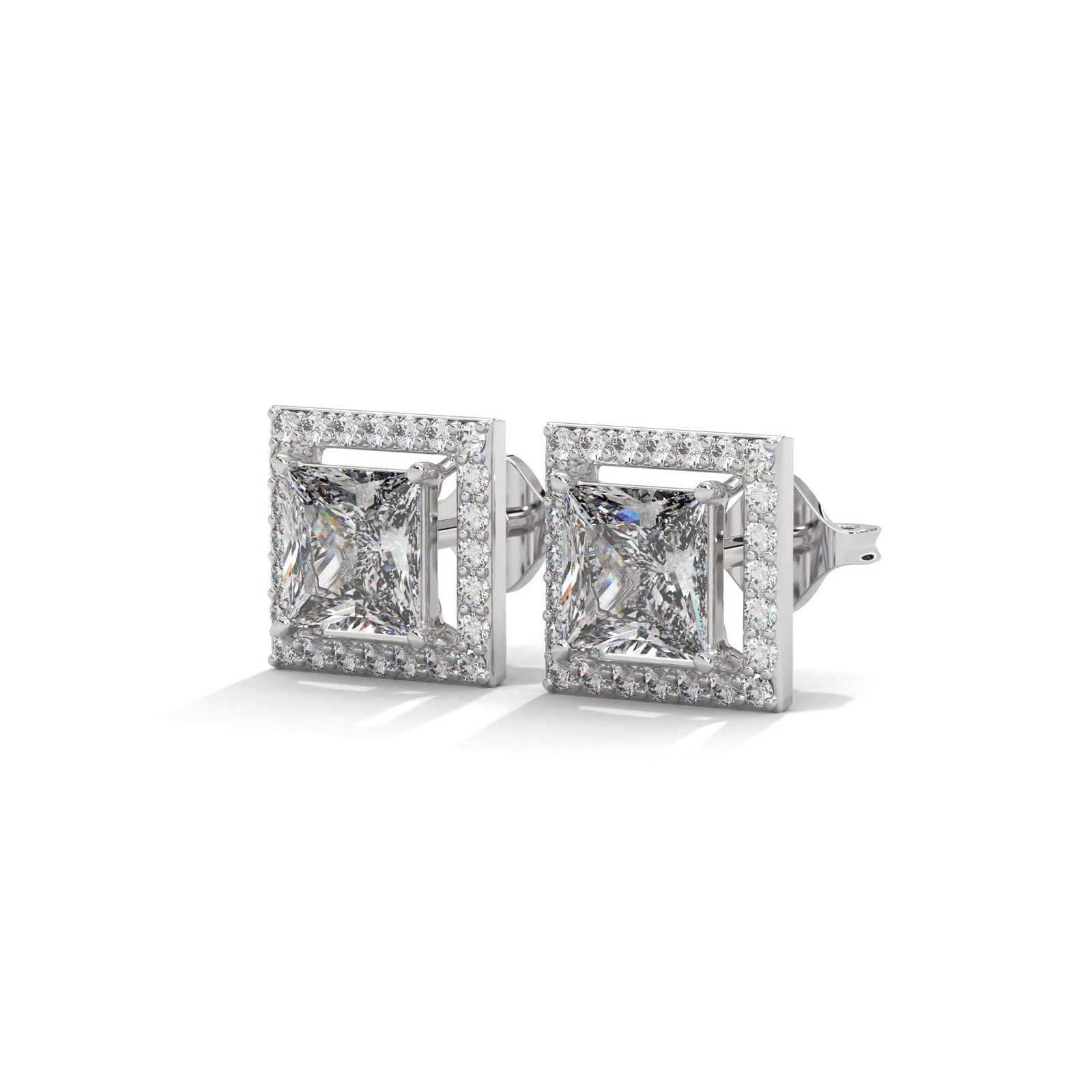 Reeva Rare lab grown diamond gold earring designer statement luxury fine jewelry