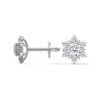 Vintage Luxurious Lab Grown Diamond Gold Earrings – Reeva Rare Vintage Luxurious Lab Grown Diamond Gold Earrings –