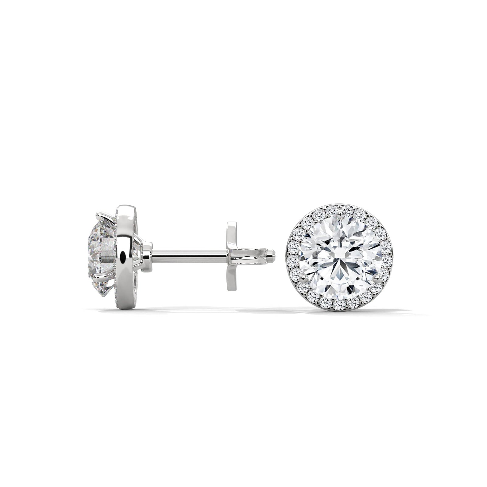 Christmas luxury lab grown diamond earrings buy online