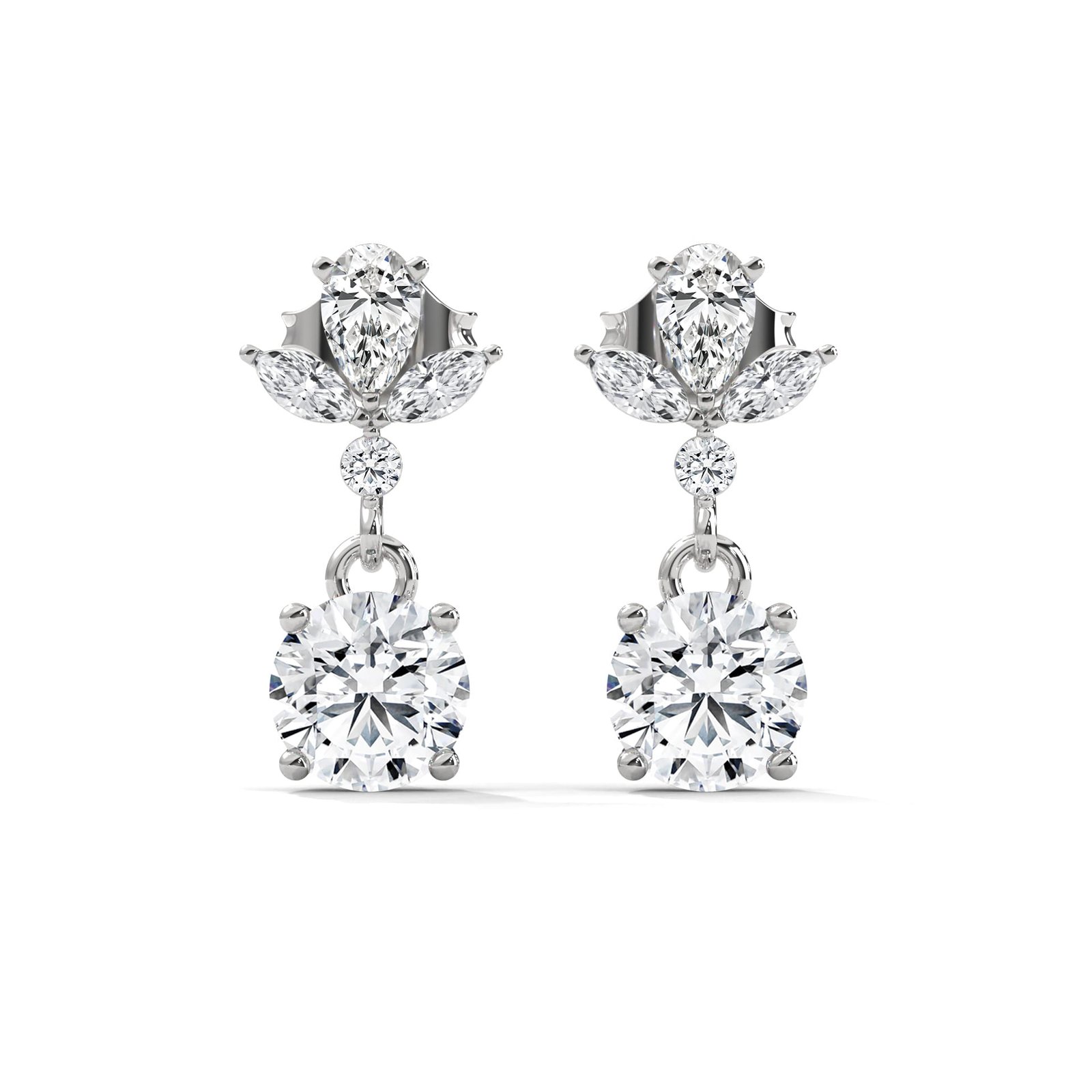 Buy lab grown diamond earrings online for daily luxury wear