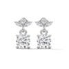 Birthday Gift Diamond Earrings | Reeva Rare Fine Jewelry Lab grown diamond earrings perfect gift for her birthday