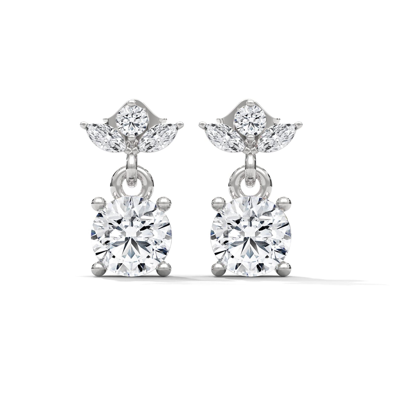 Lab grown diamond earrings perfect gift for her birthday
