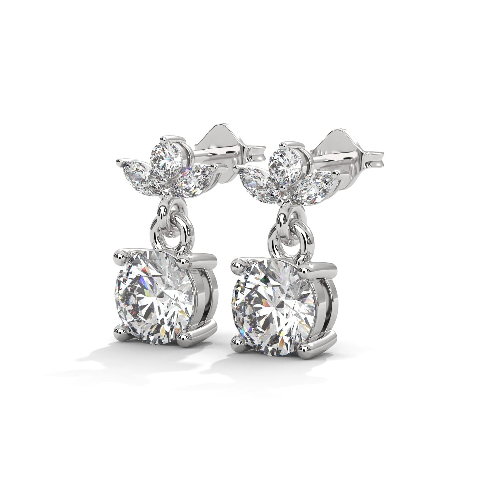 Lab grown diamond earrings ideal for professional women