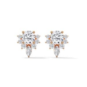Best Lab Grown CVD Diamond Earrings Gift in Florence Italian