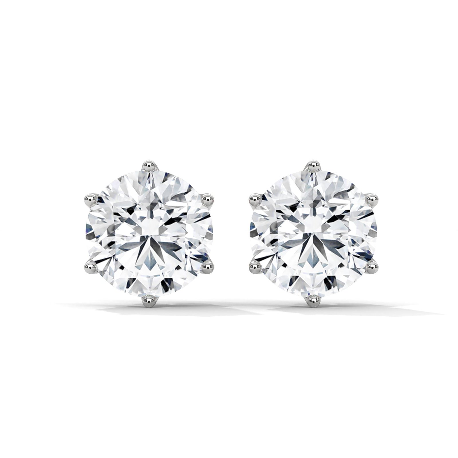 Luxury diamond gold earrings gift for her, perfect for birthdays, anniversaries, weddings, and special occasions.