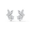 Halo Round Diamond Earrings | Reeva Rare Sparkling Collection Round halo lab grown diamond earrings for gifting