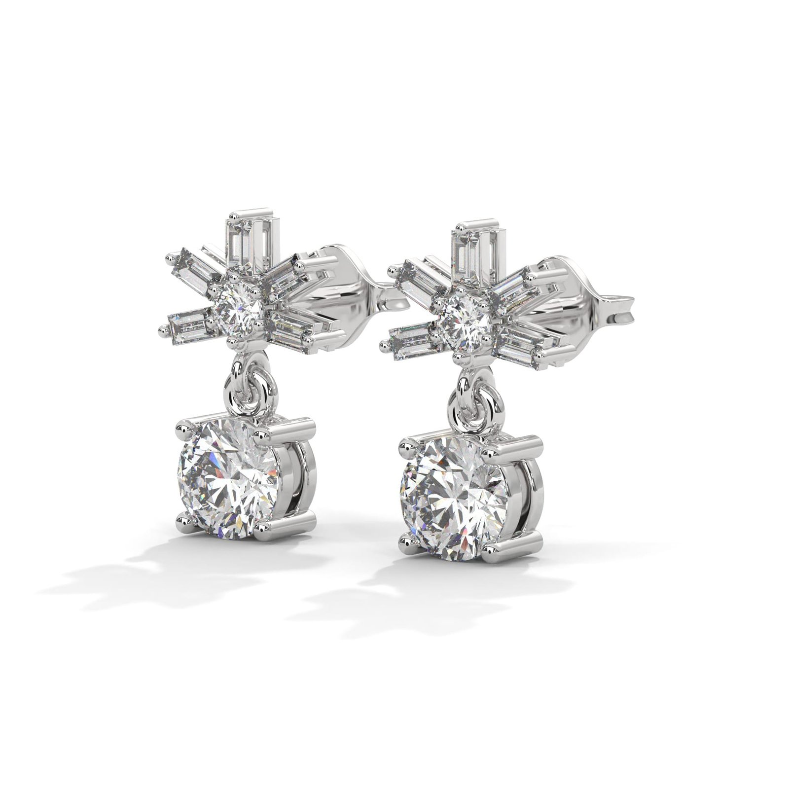 Affordable lab grown diamond earrings online India
