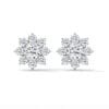 Halo Diamond Earrings | Reeva Rare Sparkling Jewelry Halo lab grown diamond earrings