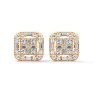 Lab Grown CVD Diamond Earrings Gift Hokkaido Designed