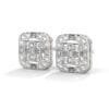 Classic Diamond Gold Studs | Reeva Rare Online Jewelry Boutique Classic gold diamond studs — Reeva Rare timeless jewelry online