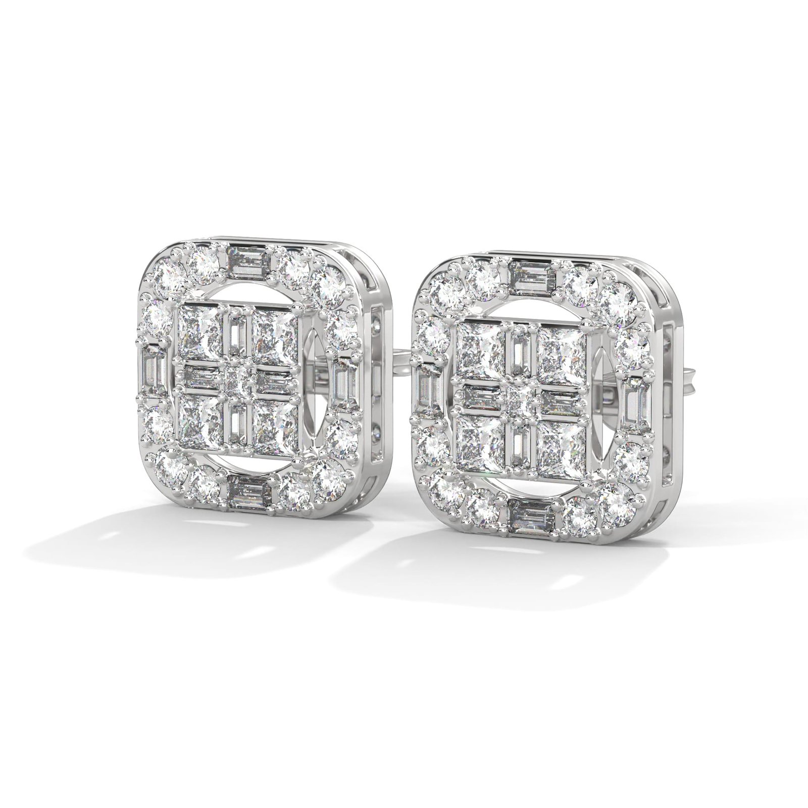 Classic gold diamond studs — Reeva Rare timeless jewelry online