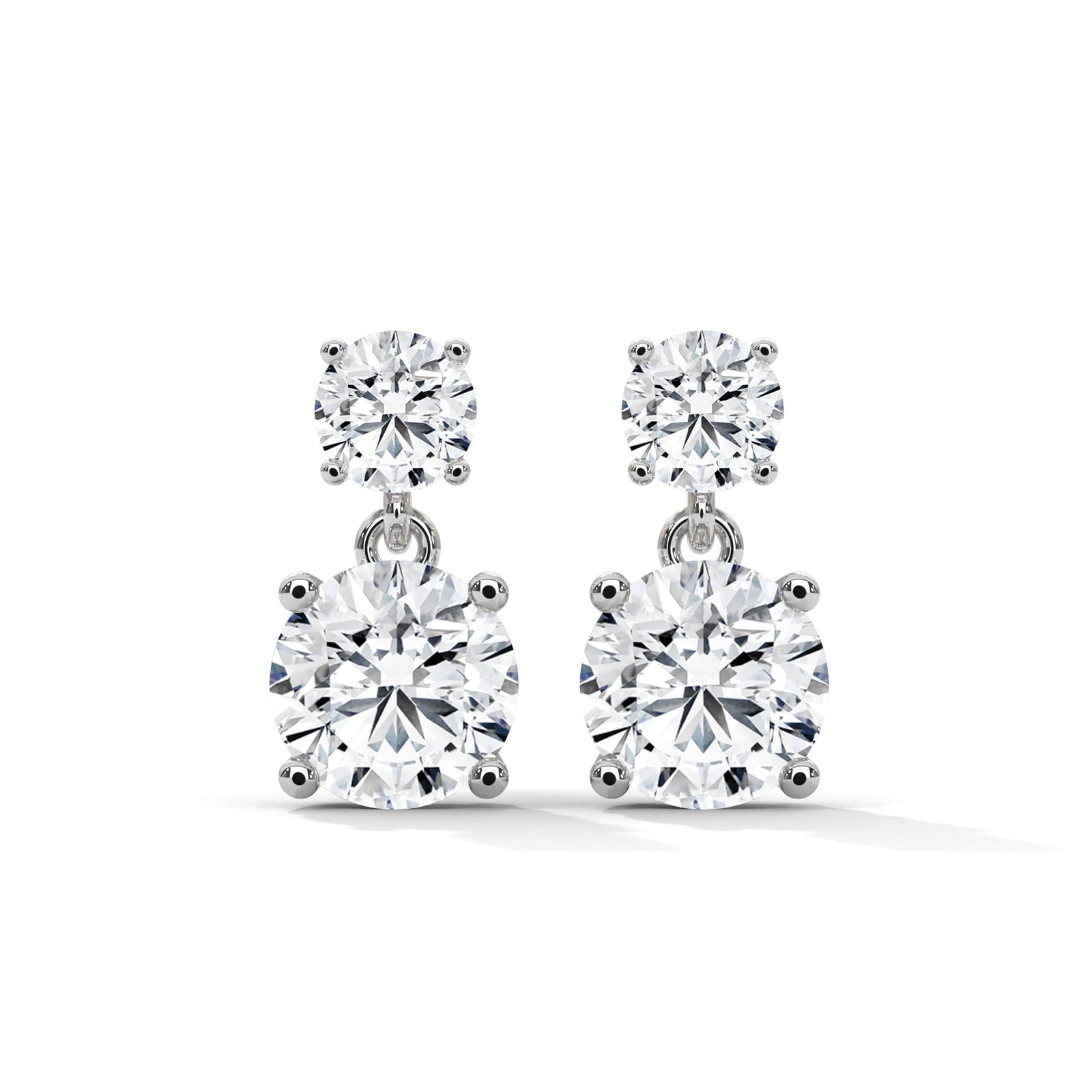 Reeva Rare diamond gold earrings fine craftsmanship for lasting elegance