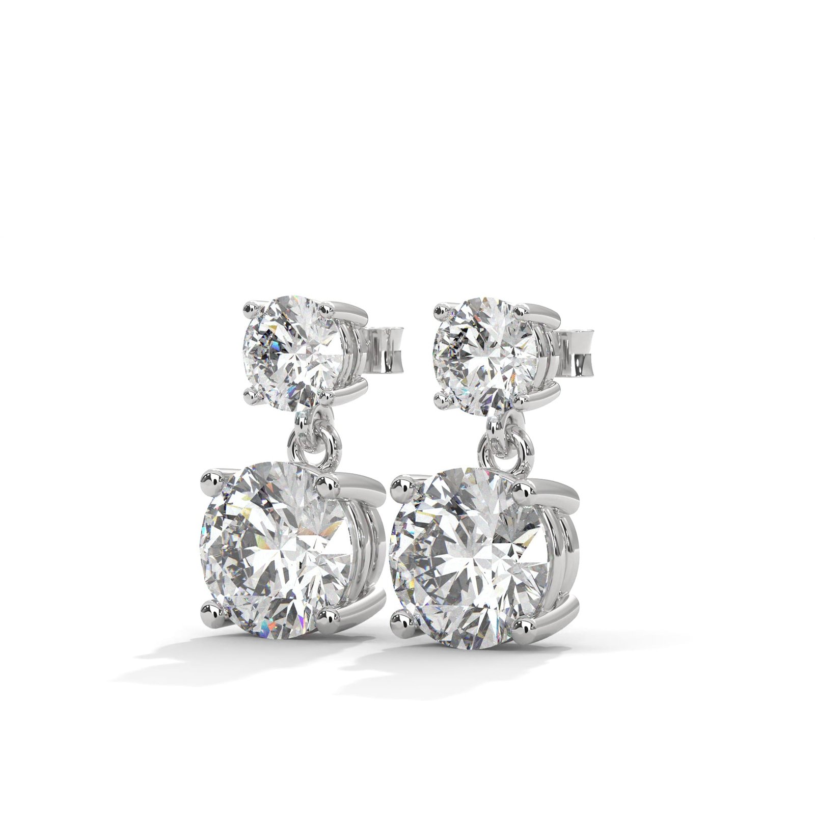 Reeva Rare diamond gold earrings elegant jewelry gift for modern women