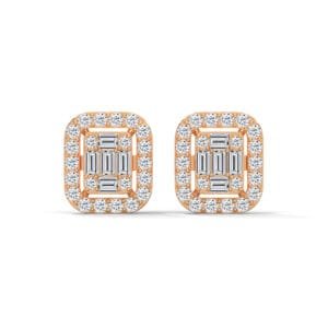 Lab Grown CVD Romantic Diamond Earrings Gift Her Geneva