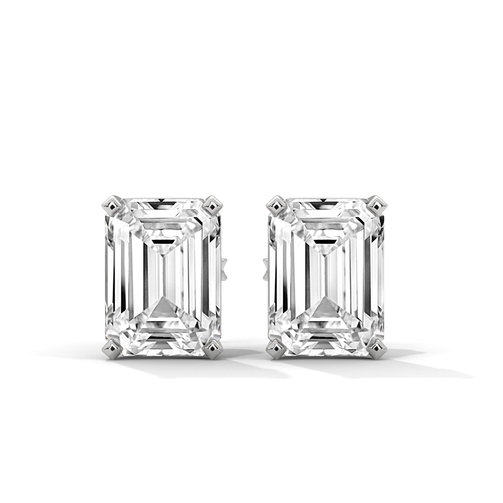 Stylish lab grown CVD diamond gold earrings for women by Reeva Rare, perfect for everyday wear and special occasions.