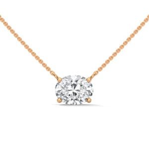 Lab Grown CVD Diamond Pendant Necklace luxury fine jewelry
