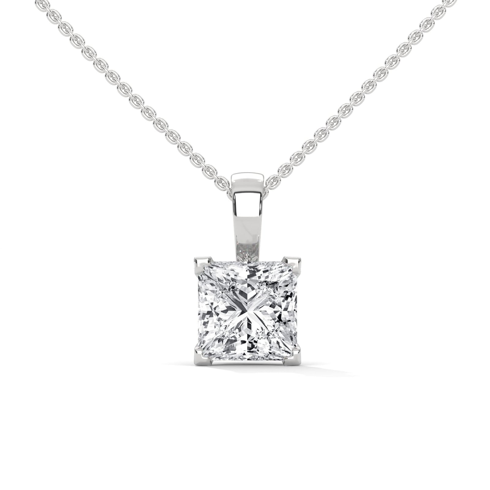 Lab grown CVD diamond necklace set by Reeva Rare for weddings, anniversaries, and luxury gifting.