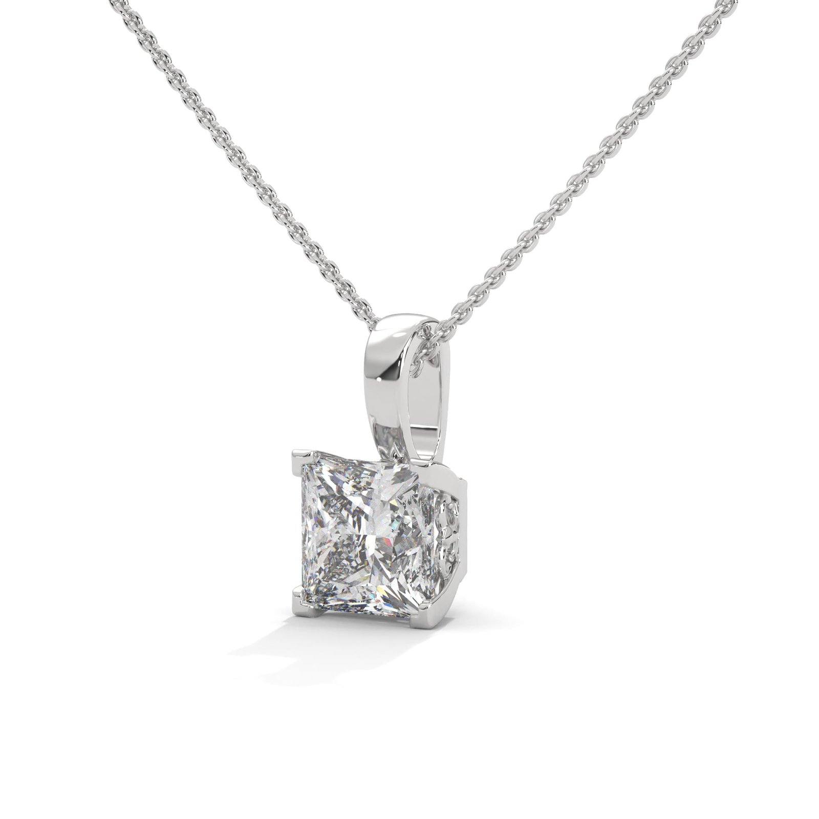 Minimalist diamond necklace set designed by Reeva Rare for elegant daily style