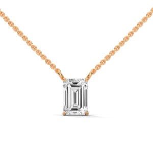 Lab Grown CVD Diamond Pendant Necklace chic luxury jewelry