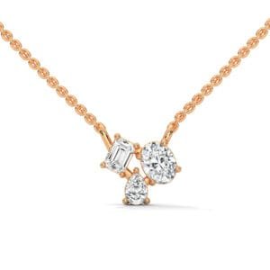 Lab Grown CVD Diamond Pendant Necklace traditional elegance