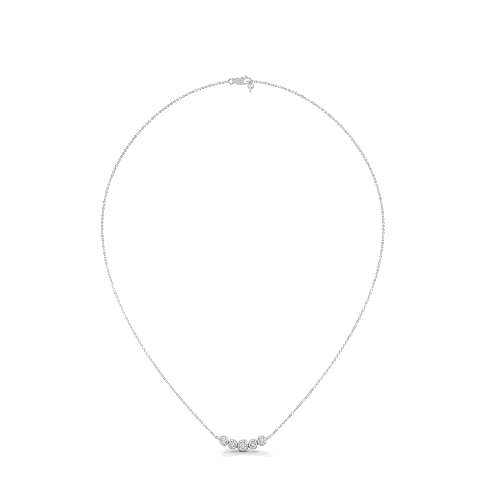 Reeva Rare affordable diamond necklace set for women