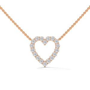Lab Grown CVD Diamond Pendant Necklace romantic anniversary gift