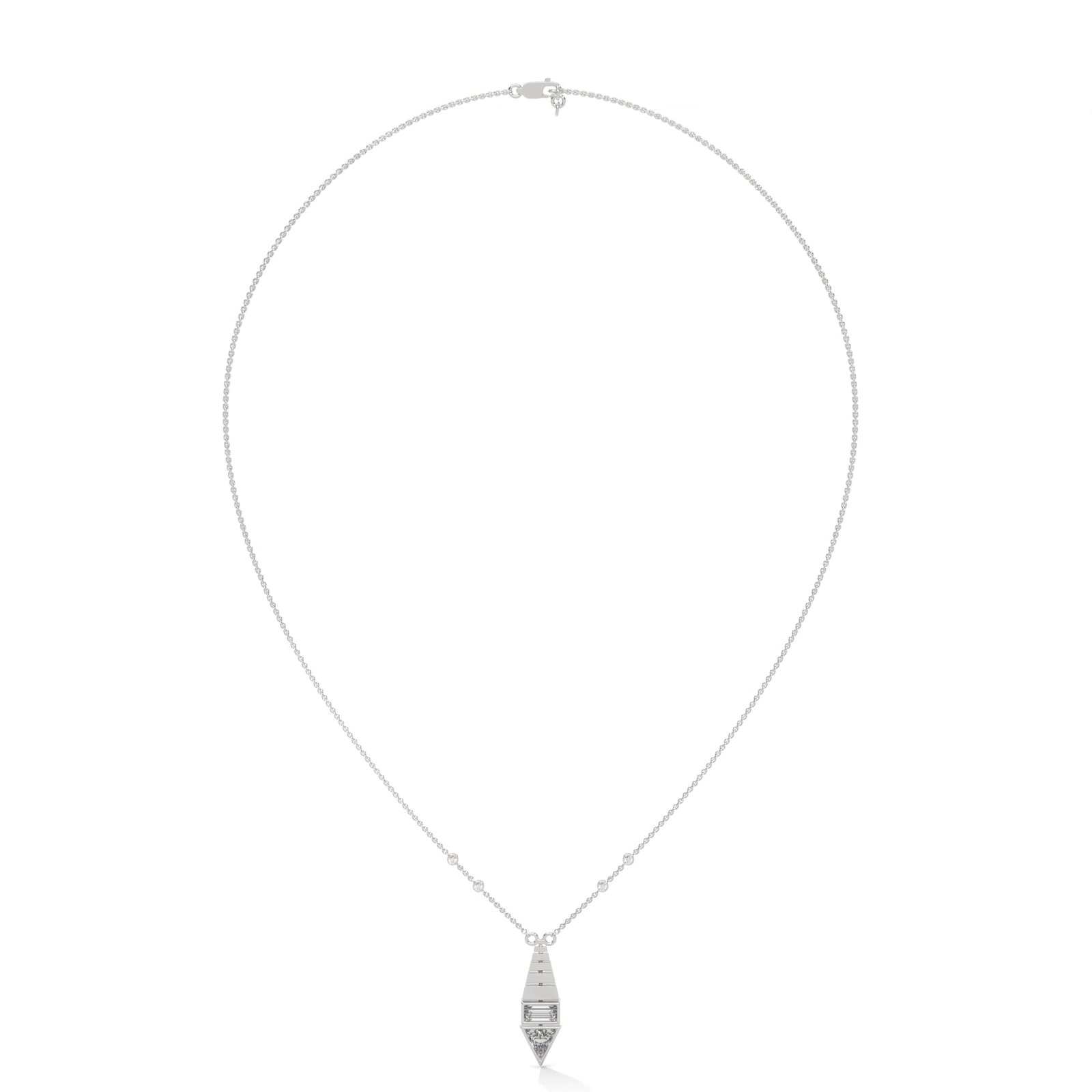 Reeva Rare diamond gold pendant necklace set designer exclusive collection