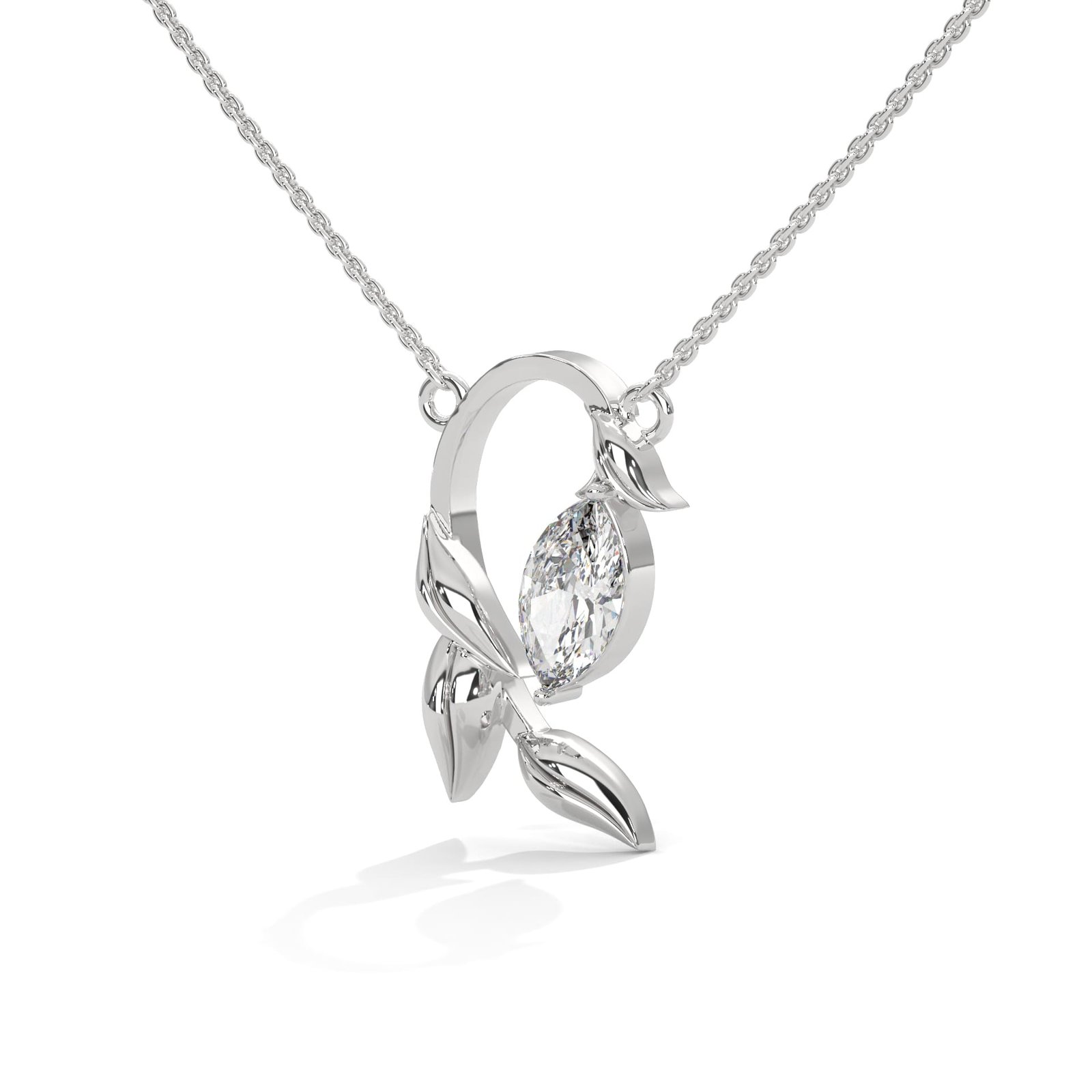 Reeva Rare diamond gold pendant necklace set by top jewelry designer