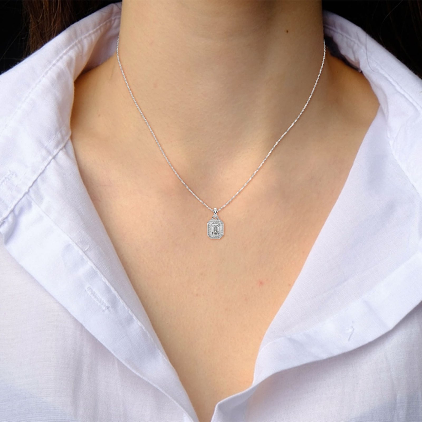 Reeva Rare diamond gold pendant necklace set designs unique handcrafted jewelry