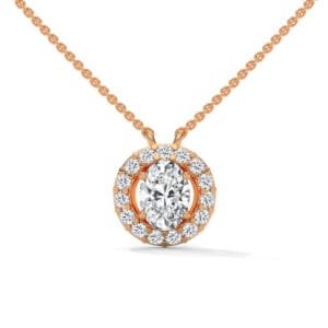 Lab Grown CVD Diamond Pendant Necklace luxury diamond pendant