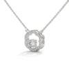 Best Gift Diamond Gold Pendant Necklace Set – Reeva Rare Reeva Rare diamond gold pendant necklace set best jewelry gift for wife or girlfriend