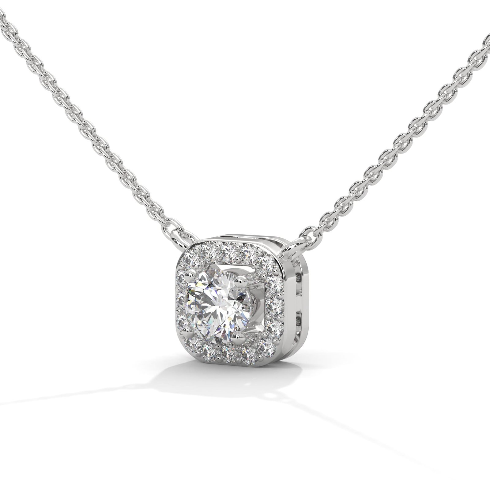Reeva Rare diamond gold pendant necklace set elegant handcrafted jewelry