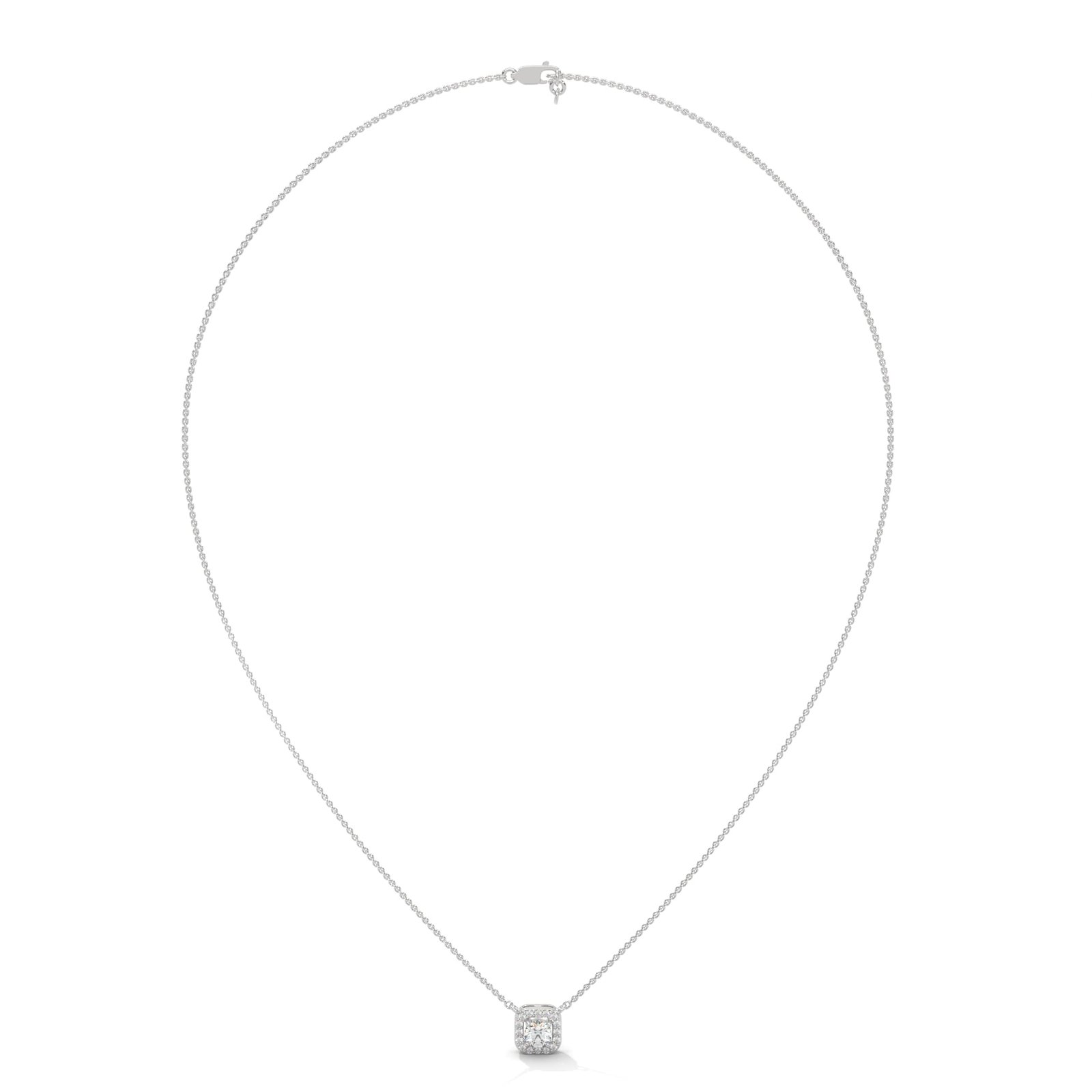 Reeva Rare diamond gold pendant necklace set eco-friendly fine jewelry