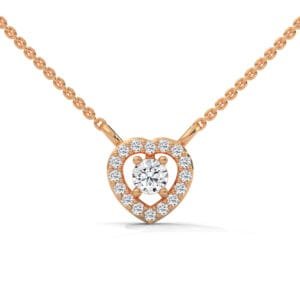 Lab Grown CVD Diamond Pendant Necklace modern fine jewelry