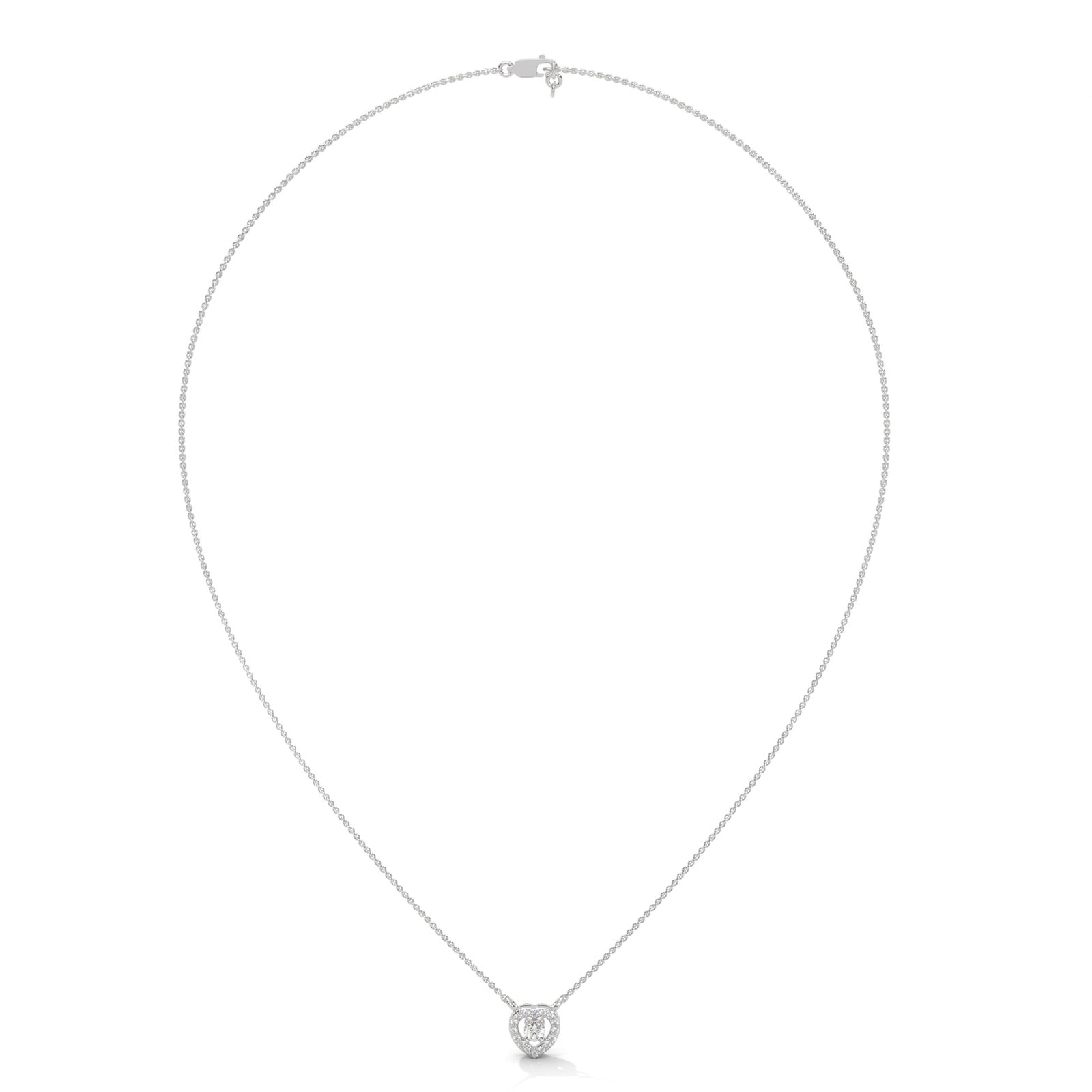 Reeva Rare diamond gold pendant necklace set everyday wear fine jewelry