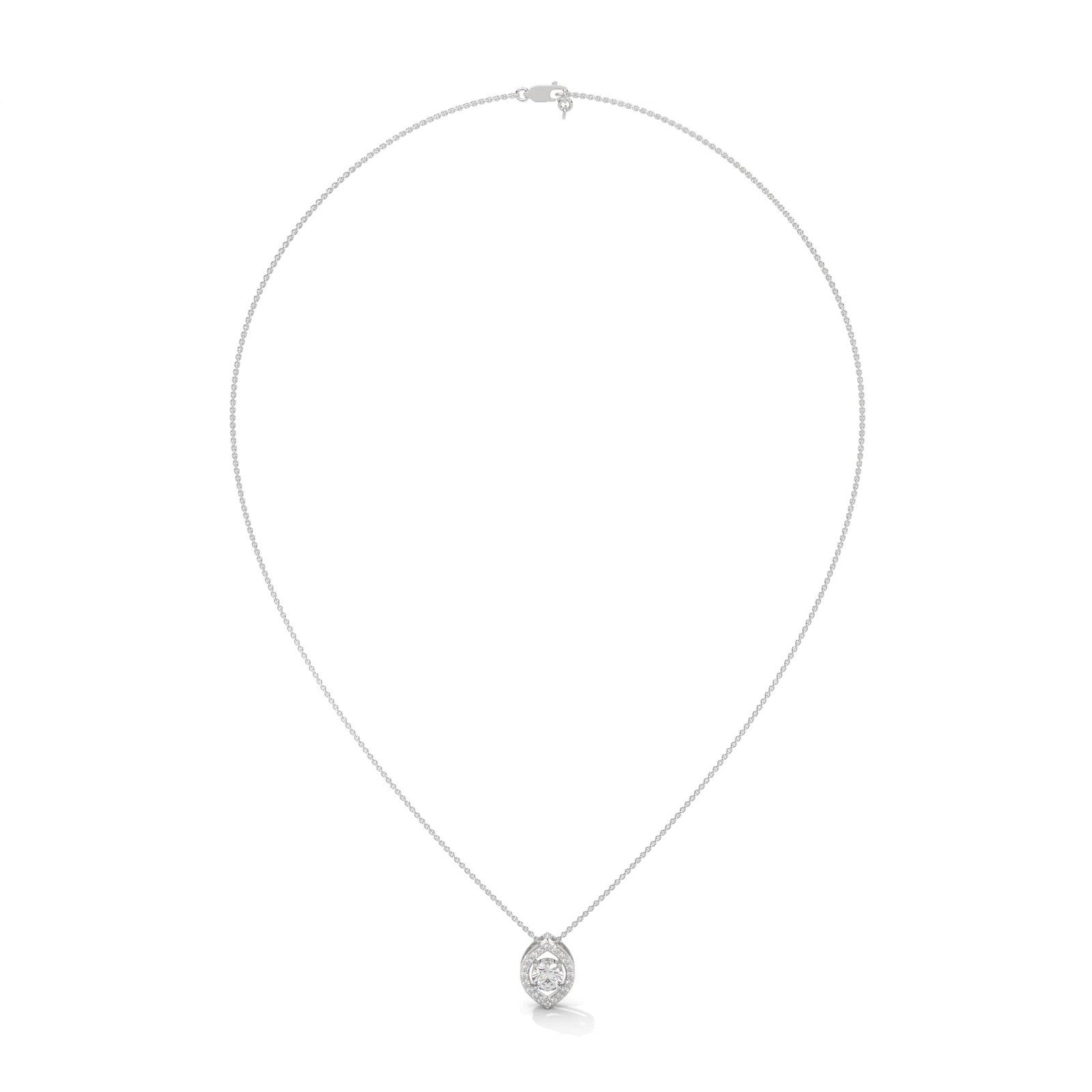 Premium Lab Grown Diamond Gold Pendant Necklaces –