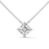 Elegant CVD Diamond Pendant Chain – Reeva Rare Jewelry Reeva Rare CVD diamond pendant chain elegant fine jewelry perfect for modern women