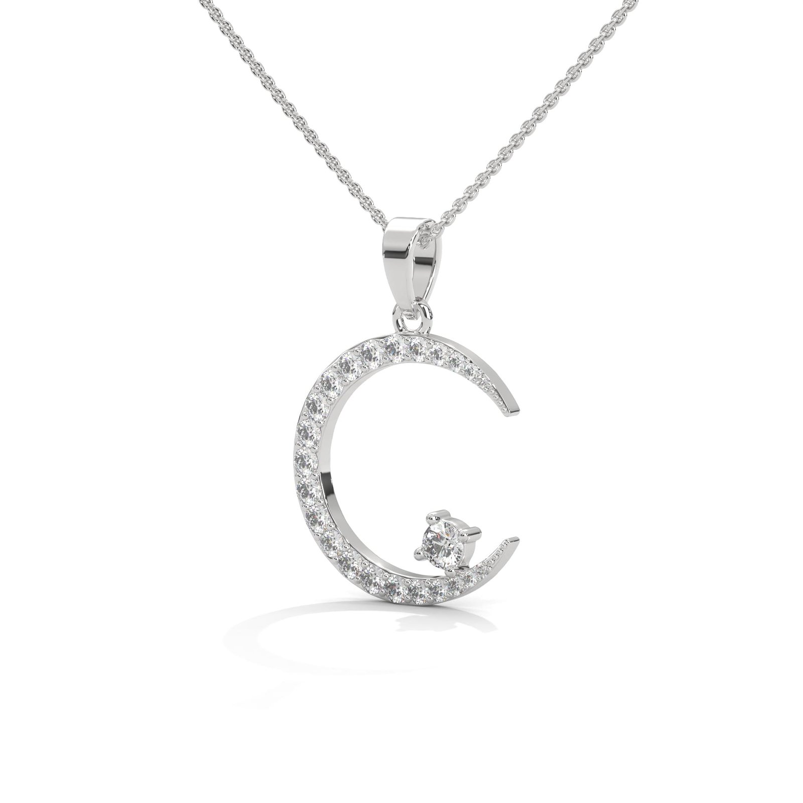 Diamond Pendant Chain Gift for Her – Jewelry