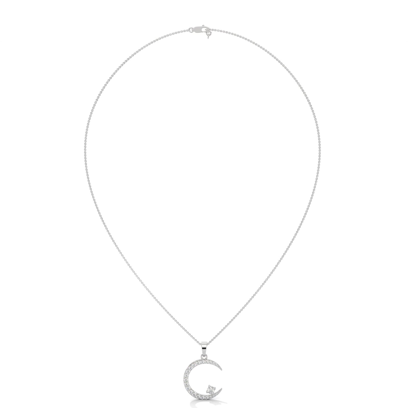 Reeva Rare diamond pendant chain handcrafted fine jewelry made for modern women