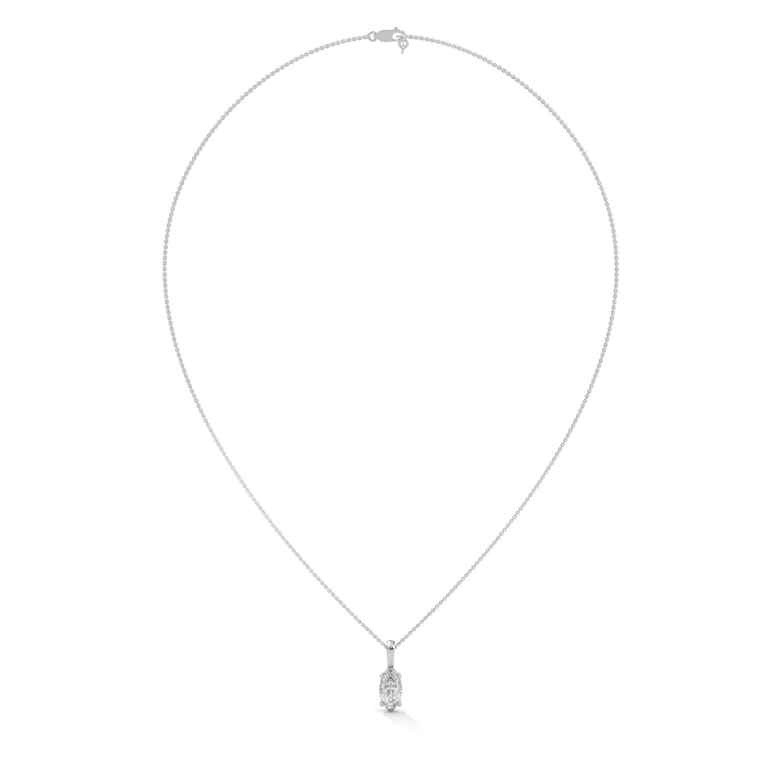 CVD diamond gold necklace set handcrafted for modern luxury and daily elegance