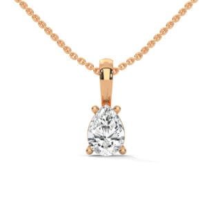Lab Grown CVD Diamond Pendant Necklace vintage elegance