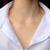 Natural Diamond Rose Gold Necklace Set | Reeva Rare Jewelry Natural Diamond Rose Gold Necklace Set | Jewelry