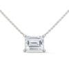 Classic lab grown CVD diamond gold necklace set by Reeva Rare for weddings, anniversaries, and timeless elegance.