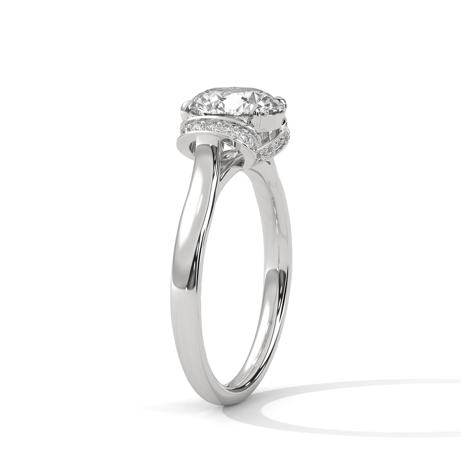 Shop Lab Grown CVD Diamond Gold Ring Online for Wedding Birthday Gifts