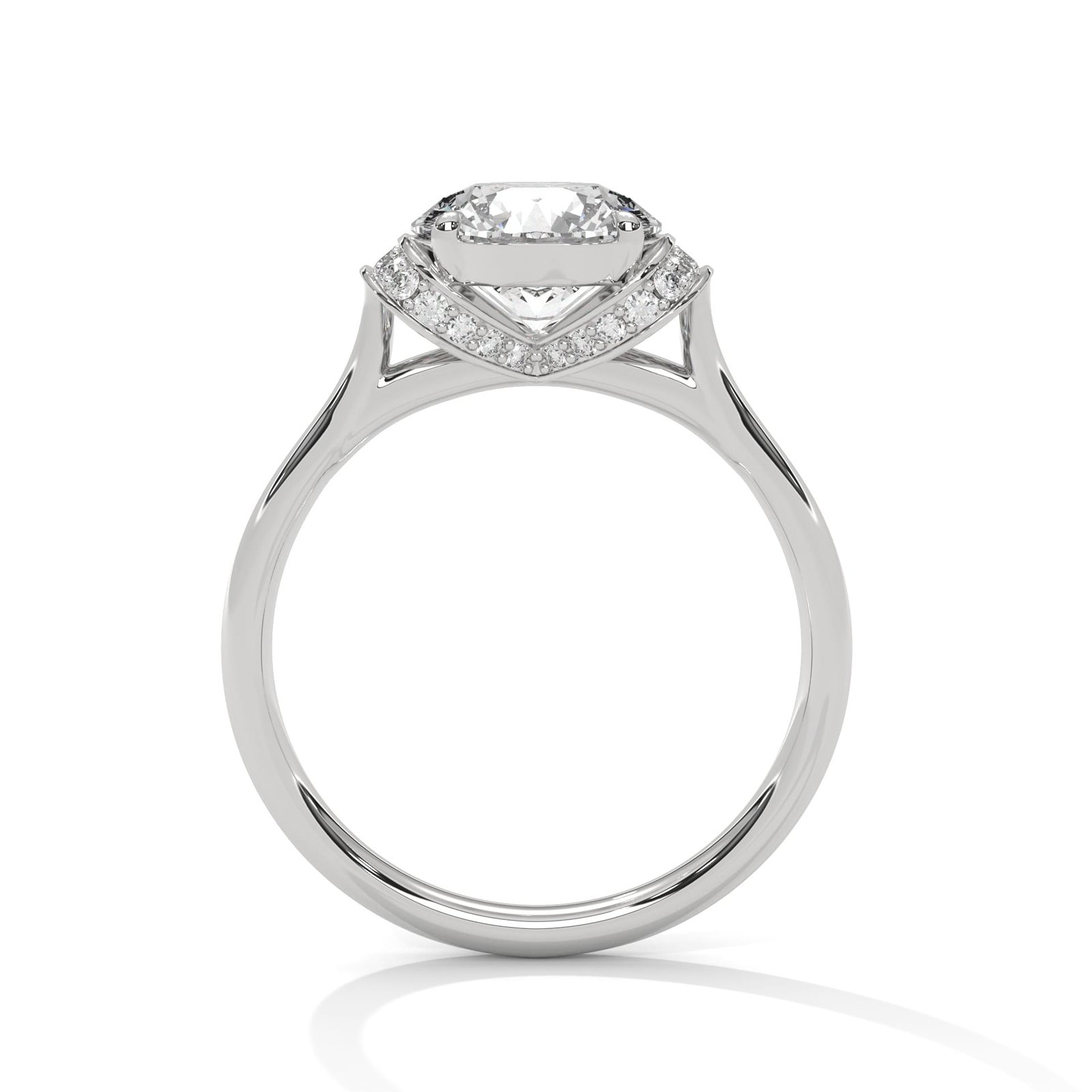 Exclusive Lab Grown CVD Diamond Gold Ring Online USA for Luxury Engagement