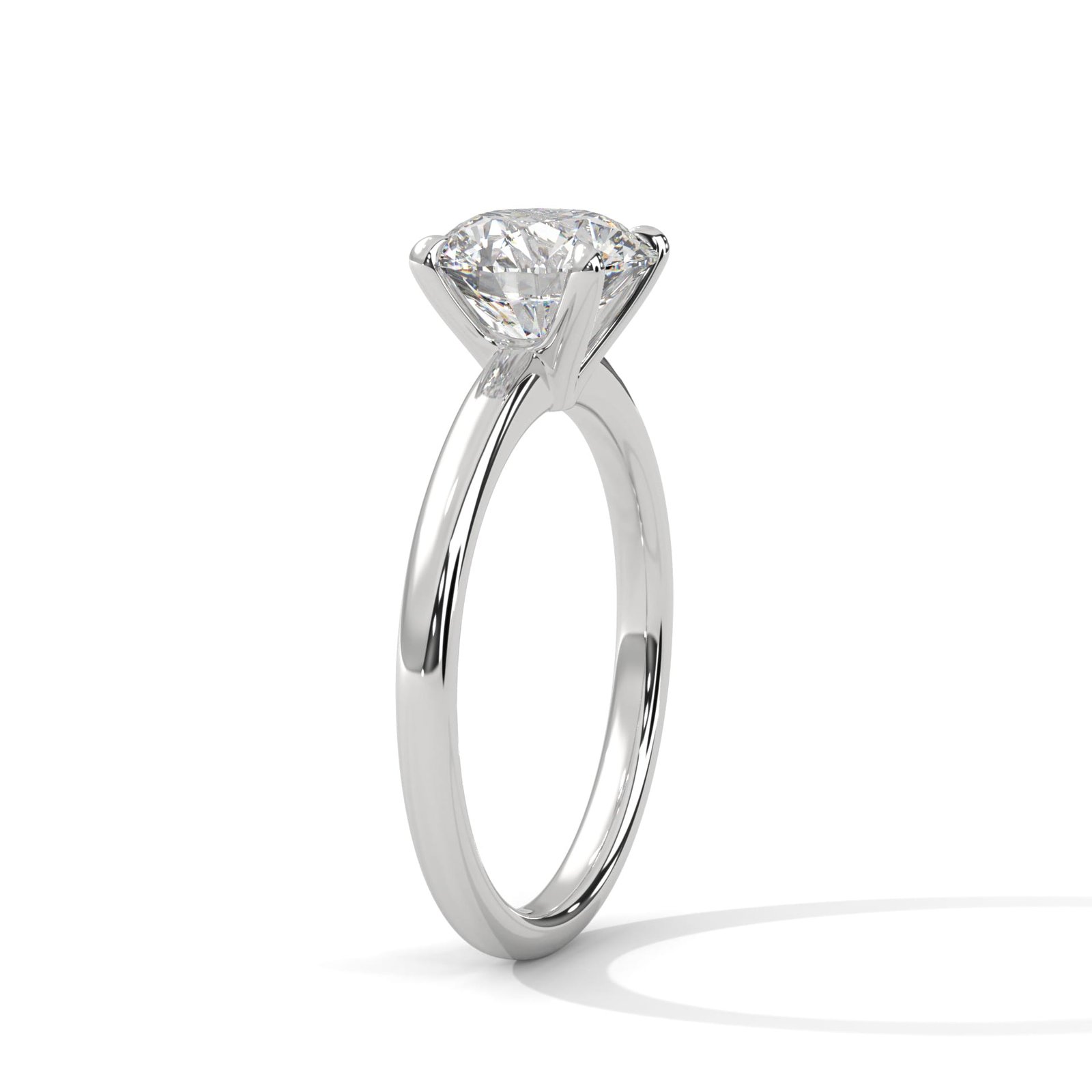 Shop Lab Grown CVD Diamond Gold Ring Online for Engagement Anniversary Gift