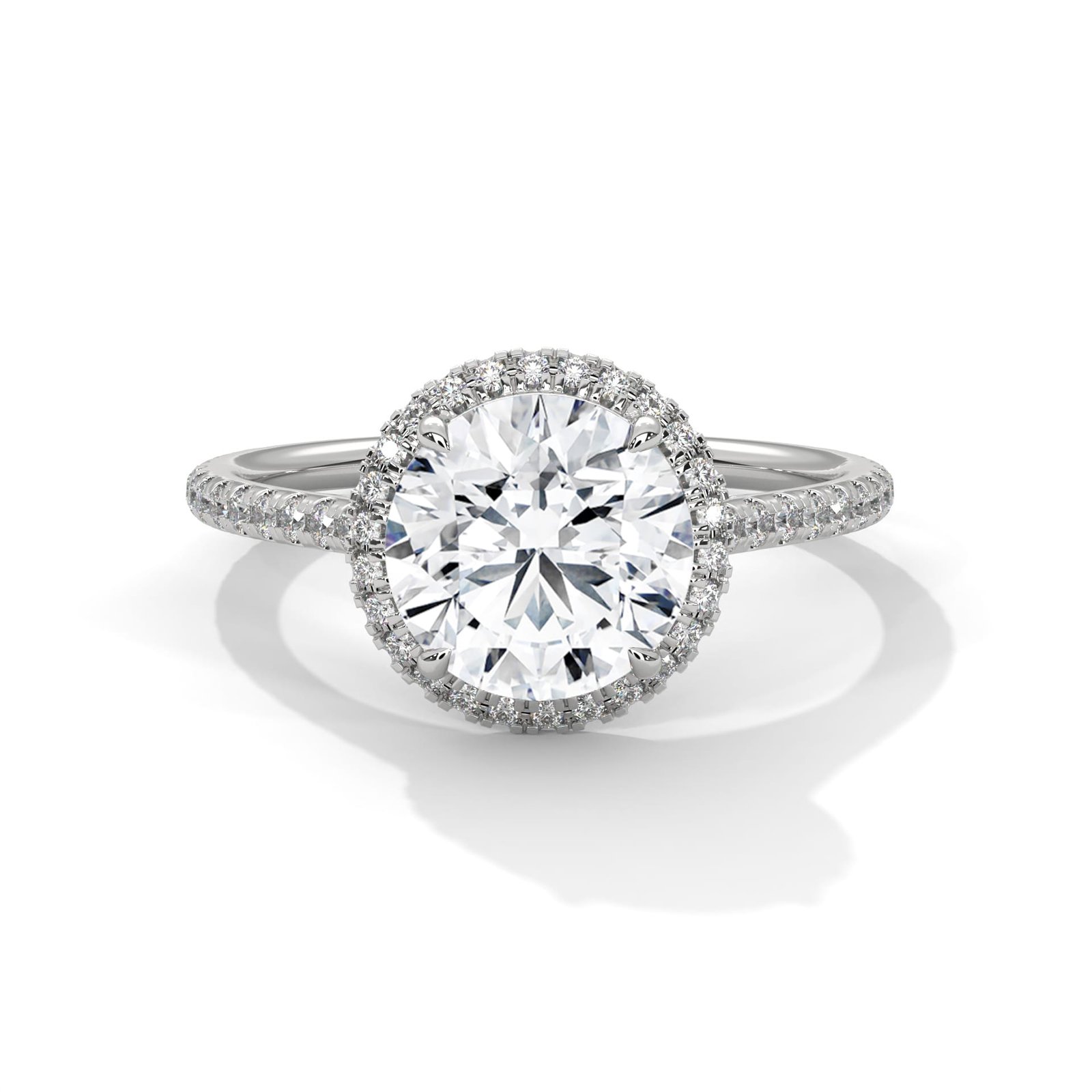 Buy Lab Grown CVD Diamond Gold Ring Online for Luxury Gift Jewelry