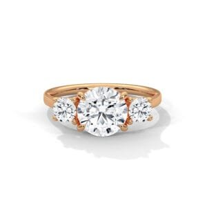 Lab Grown CVD Diamond Engagement Ring Abu Dhabi trending design