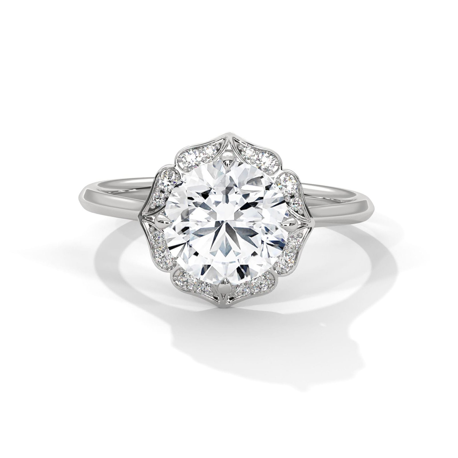 Lab CVD diamond ring online jewelry store , luxury from Reeva Rare