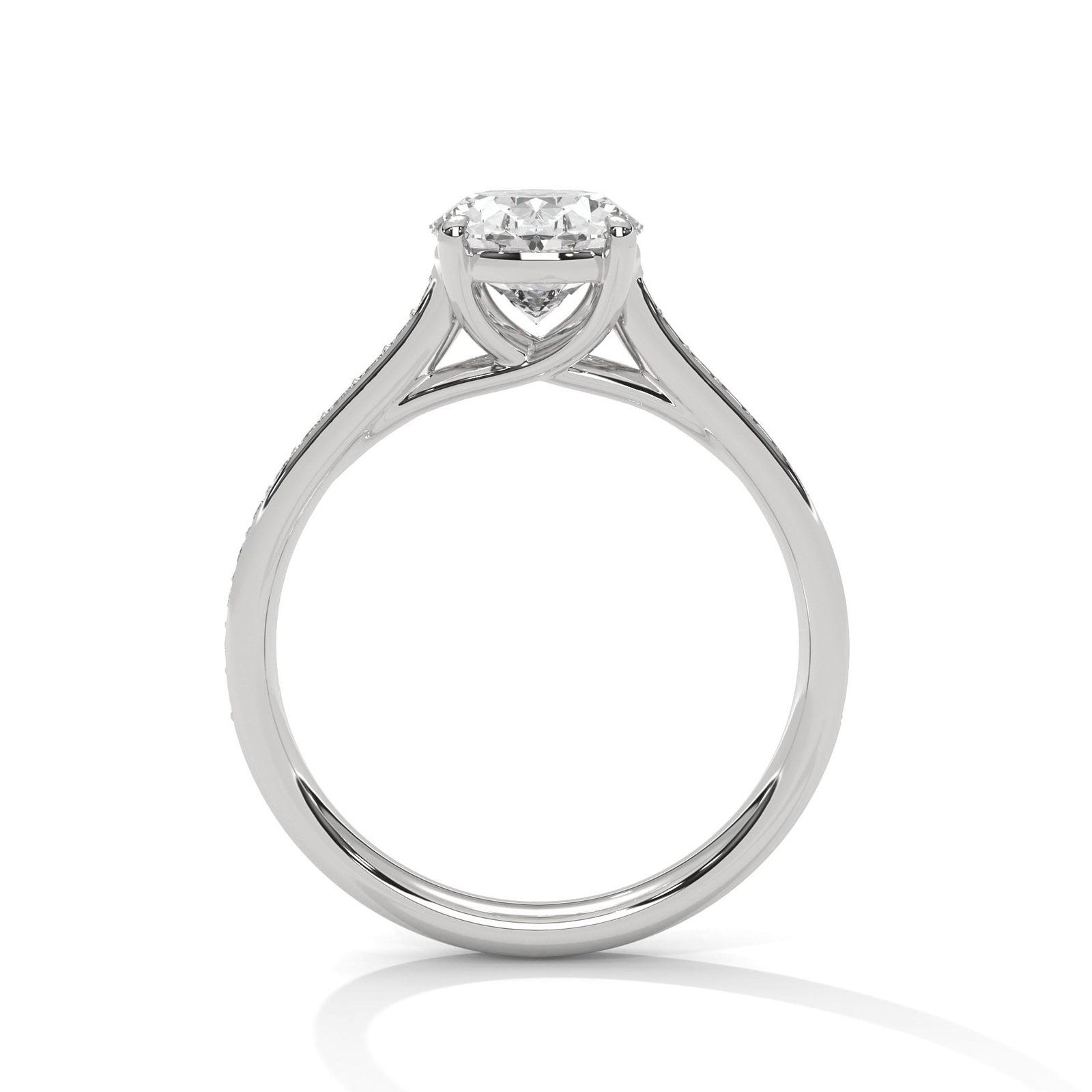 Shop Lab Grown CVD Diamond Gold Ring Online for Engagement Anniversary Gift